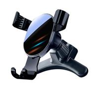 JNNJ Support pour Téléphone De Voiture, Support De Téléphone De Voiture par Gravité, Serrage Automatique Support Universel pour Les Bouches D'aération, Fiable Et Stable Berceau Voiture(Noir)