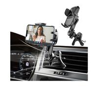 JNNJ Supporto Telefono Cellulare Auto, Supporto Universale per Telefono Da Auto Con Presa D'aria, Supporto per Telefono Da Auto Con Gancio in Metallo, Accessori Universali per L'interno Del Veicolo