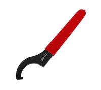 JNNJ Universel Clé D'amortisseur En Métal Outil Réparation De Moto Pre Load Spanner Wrench, Type C Résistance Outil De Réglage Clé à Molette, Clé à Serrage D'écrou De Type C Pour Tours(68-72mm)