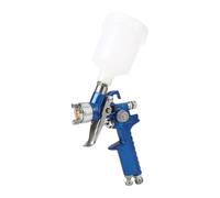 JNNJ Voitures Poignée De Pistolet à Peinture, Auto Peinture à Air Comprimé à Alimentation par Gravité, Air pour Retouches HVLP pour Peintures Buse en Acier Inoxydable 1.0mm, Universel pour Voiture