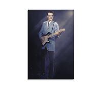 JNNJMN Composer Buddy Holly Poster décoratif sur toile pour chambre à coucher (50 x 75 cm)