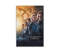 JNNJMN Poster de film City of Bones - Peinture sur toile - Impression d'art moderne pour chambre à coucher - 30 x 45 cm