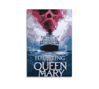 JNNJMN Poster décoratif sur toile « Haunting Of The Queen Mary » - Impression sur toile - Décoration murale moderne pour chambre à coucher - 40 x 60 cm