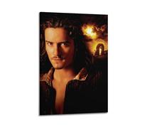 JNNJMN Poster du film Pirates des Caraïbes41 - Impression sur toile - Décoration murale moderne pour chambre à coucher - 30 x 45 cm