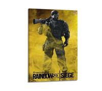 JNNJMN Rainbow Six Siege Poster de jeu vidéo 5 - Impression sur toile - Décoration murale moderne pour chambre à coucher - 60 x 90 cm