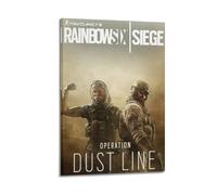 JNNJMN Rainbow Six Siege Valkyrie Poster décoratif sur toile pour chambre à coucher (50 x 75 cm)