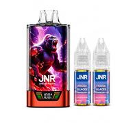JNR GorillaX 55000 Puff Pod Rechargeable Réutilisable (Fraise Glacée)