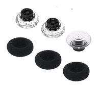 JNSA Lot de 3 Accessoires de Rechange pour Casque Plantronics Voyager Legend [3 Embouts d'oreille et 3 Coques en Mousse] (L3L)