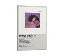 jnscre Hounds Of Love by Kate Bush Canvas Poster Wall Art Decor Print Picture Paintings for Living Room Bedroom Decoration DAYOSIX - Frame-style16x24inch(40x60cm)