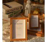 JNTFNE Phoframe Cadre photo moderne de 15,2 cm, 15,2 cm, 20,3 cm - Décoration de table - Fixation murale - Créatif et simple - Cadre photo (C, 20,3 - 15,2 x 20,3 cm)