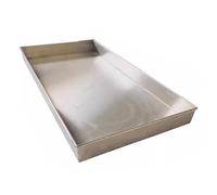 JNTFNE Plateau de Rangement pour Camping-Car, Atelier, Serre, semis, Anti-débordement, empêche Les fuites d'eau et Les infiltrations des climatiseurs extérieurs (30 x 100 cm (12 x 39 po))