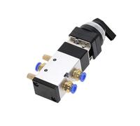JNURGWLYH Interrupteur de sélection de vanne pneumatique Droite série MV522 vanne mécanique MV522LB vanne mécanique à 2 Positions 2 Vitesses(6mm)