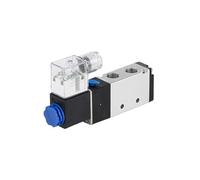 JNURGWLYH Vanne d'électrovanne 4v inversion vanne de commande pneumatique vanne électronique à deux positions et cinq voies AC220v(4V130-M5)