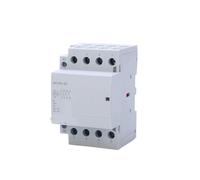 JNVFTCUX Contacteur modulaire HCH8s-63 40A 100A 4P 63A 4NO 4NC 2NO2NC 220V 110V 24V Domestique Type Rail DIN 50/60Hz(4P 63A 4NO DC24V)