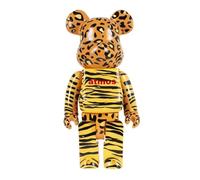 JNVHFGT 400% Bearbrick 28cm/11in Vitrine Ours Violent Figurine de Collection Sculpture de Table Statues et statuettes