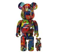 JNVHFGT Figurines, 400% 28cm/11in+100% 7cm/2.75in Blocs d'ours violents Jouets de Collection d'ours