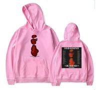 JNYEHSUI Sweats À Capuche pour Les Hommes Sweatshirt Décontractés Hoodies Hip Hop Style Sweatshirt Chanteur David Kushner 2D Impression Mode Hauts pour Hommes Femmes Cosplay-Pink||x_s