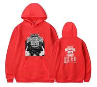 JNYEHSUI Sweats À Capuche pour Les Hommes Sweatshirt pour Hommes Femmes Cosplay Décontractés Hoodies Hip Hop Style Sweatshirt Rapper Denzel Curry 2D Impression Mode Hauts-Red||3X_l
