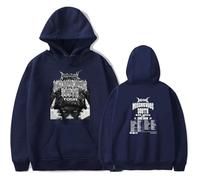 JNYEHSUI Sweats À Capuche pour Les Hommes Sweatshirt pour Hommes Femmes Cosplay Décontractés Hoodies Hip Hop Style Sweatshirt Rapper Denzel Curry 2D Impression Mode Hauts-Navy Blue||x_s