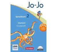 Jo-Jo Sprachbuch - Aktuelle Allgemeine Ausgabe. 2. Schuljahr - Arbeitsheft In Grundschrift Mit Cd-Rom