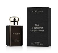 Jo Malone Oud & Bergamot Eau de Cologne Intense (Unisexe) 50 ml variante nouveau packaging avec boîte