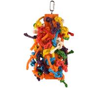 Jouet pour oiseaux Flamingo Rainbow Lio Mélange Jaune TU