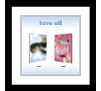 JO YURI LOVE ALL 2nd Mini Album CD+Photobook+Folded poster on pack+Postcard+ID card+Ornament+Sticker+Frame+Photocard+Tracking Sealed (PULL Version)