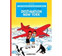 Jo & Zette - Destination New-York Le stratonef H.22 - 2e épisode - Hergé - Casterman - cartonné - Bande dessinée jeunesse