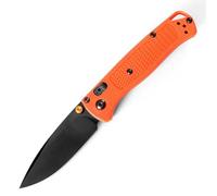 Joa Couteau de poche léger et pliable - Petit couteau tanto - Lame en acier S30V - Orange G10 - Couteau d'extérieur - Couteau de survie pratique - Couteau de chasse - Couteau de camping tranchant à