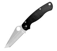 Joa Couteau pliant en métal Sharp Outdoor Pocket Knife en acier argenté avec poignée G10 Noir Petit couteau outils avec clip