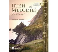 Joachim johow : irish melodies for clarinet - recueil + enregistrement(s) en ligne