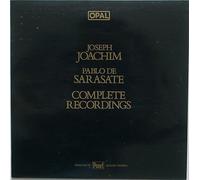 JOACHIM, Joseph / SARASATE, Pablo de - Complete Recordings / OPAL 804