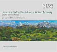 Joachim Raff Joachim Raff/Paul Juon/Anton Arensky: Works for Two Pianos (CD)