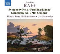 Raff / Slovak State Philharmonic Orchestra – Symphonies n° 8 Fruhlingsklange & n° 9 Im Sommer – CD