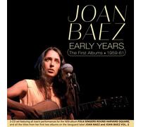 JOAN BAEZ - EARLY YEARS-THE FIRST ALBUMS 1959-61 2 CD NEUF