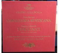 Joan Carlyle - Teatro Alla Scala Pietro Mascagni Cavalleria Rusticana Ruggiero Leoncavallo I Pagliacci Herbert von Karajan Vinyl LP Box
