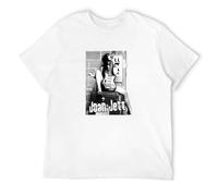 Joan Jett and The Blackhearts Rock Music Men's T-Shirt White XL
