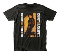 Joan Jett I Hate Myself for Loving You T Shirt Mens Licensed Rock N Roll Blacks