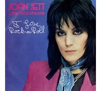 JOAN JETT & THE BLACKHEADS - I LOVE ROCK N ROLL/LOVE IS PAIN VINYL 7" P/S[EPCA2152]1982 JOAN JETT