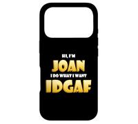 Joan Joke IDGAF Meme Funny Halloween Girl Costume for Joan Coque pour iPhone 17 Pro