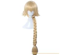 Joan of Arc Wig Fate Grand Order Cosplay Wig Fate/Zero Hair Jeanne d'Arc Wig Blonde Hair