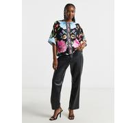 Joanna Hope Joanna Hope Black Drape Sleeve Blouse