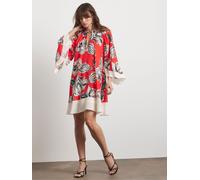 Joanna Hope Joanna Hope Red Bat Wing Shift Dress Red EU 48 (UK 20)