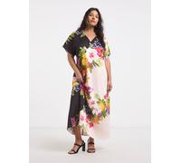 Joanna Hope Robe à colonnes Joanna Hope imprimée Écru EU 40 (UK 12)