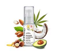 JOANNA PEHology Huile pour cheveux - Huile pour les pointes des cheveux - Soin intensif pour tous les types de cheveux - Macadamia, amande, avocat et huiles de chanvre - Contre la casse - 25 ml
