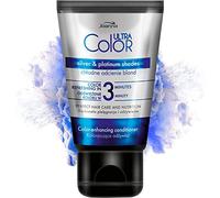 Joanna Ultra Color - Après-shampoing protecteur de couleur argent et platine pour cheveux naturels et teints - Sans ammoniaque - Rafraîchit et intensifie les couleurs en 3 minutes - 100 ml
