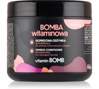 JOANNA Vitamine Bombe Express Après-shampoing pour cheveux secs et abîmés 500 g - Après-shampoing réparateur, nourrissant et hydratant