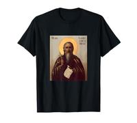 Joannicius Le Grand Art Byzantin icône chrétienne T-Shirt
