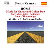 Joaquim Homs Homs: Music for Guitar and Guitar Duo (CD) Album
