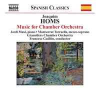 Joaquim Homs Music for Chamber Orchestra (CD) Album